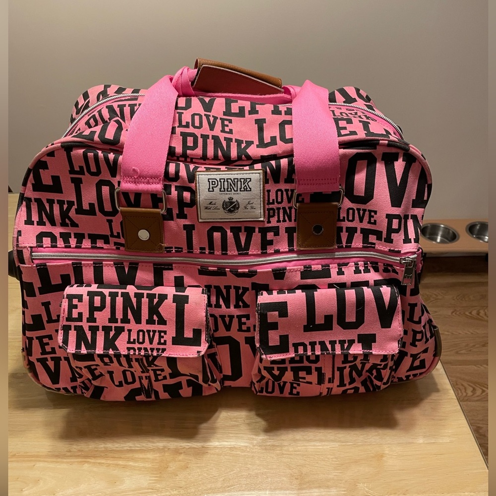 Extra large rolling tote bag